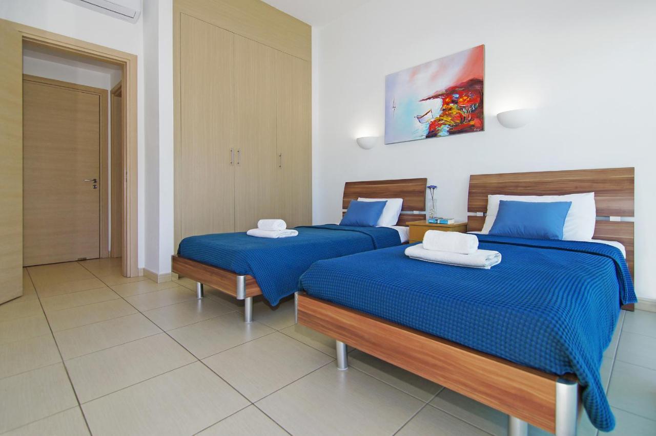 Calypso - Coralli Beachfront Apartment Protaras Dış mekan fotoğraf