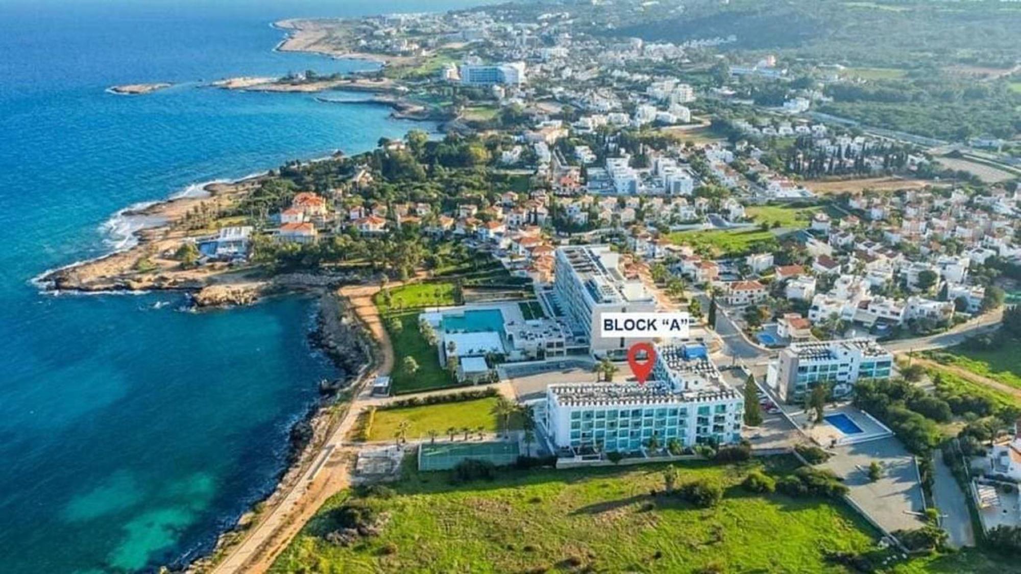 Calypso - Coralli Beachfront Apartment Protaras Dış mekan fotoğraf